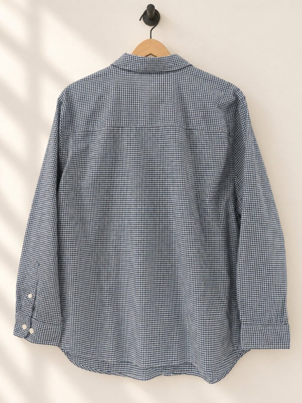 Lauren Ralph Lauren, Men’s Micro Check Button-Down Shirt, Black & White, Size 2X - Picture 2 of 5